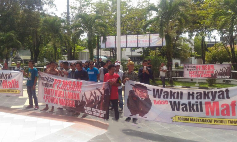 Penjajahan PT MSAM Di Lahan Masyarakat Pulau Laut Tengah Kotabaru Harus Diusir