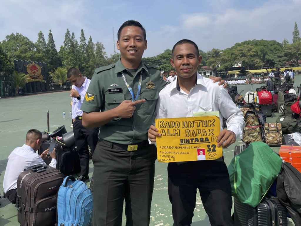 Joni Pemanjat Tiang Bendera Berhasil Lulus Bintara TNI AD