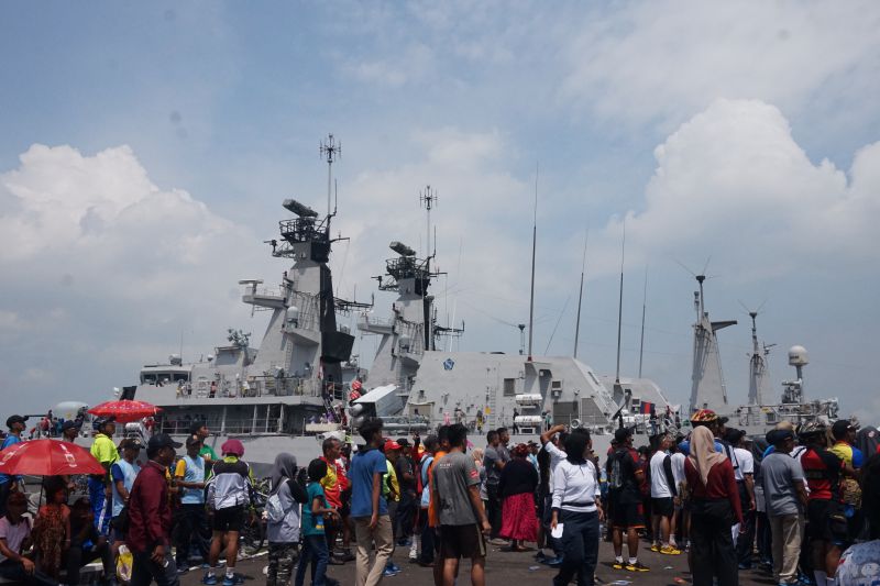 Merayakan HUT ke-79, TNI AL Pamerkan Alutsista dalam Naval Base Open Day 2024