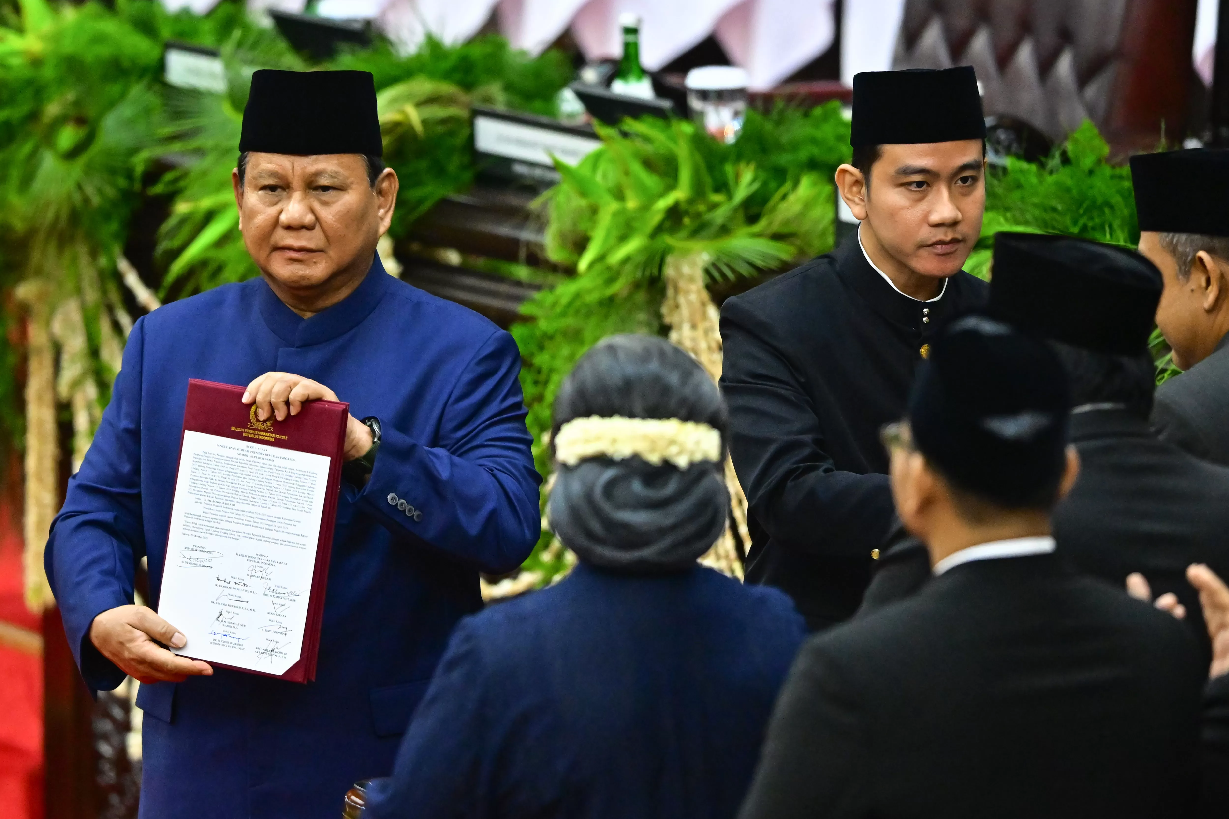 Pelantikan Prabowo Gibran di Hadiri Perwakilan Negara