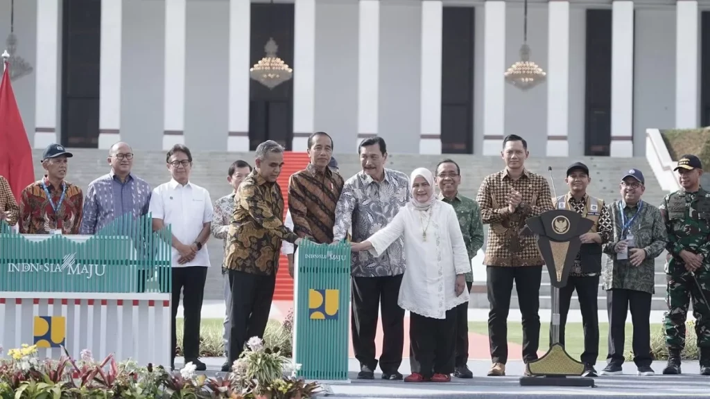 Presiden Jokowi Resmikan Istana Negara IKN