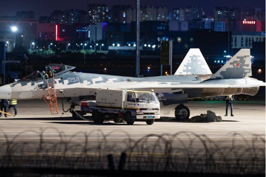 Jet Tempur Su-57 Milik Rusia Mendarat di China Untuk Pertama Kalinya