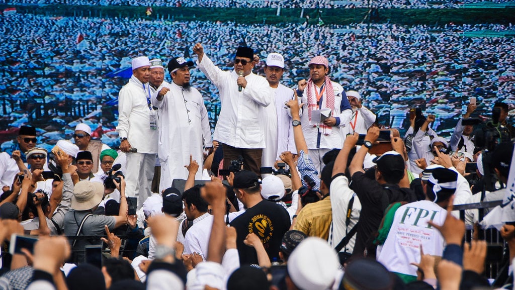 Reuni Akbar 212 Rizieq Shihab Hadir, Turut Undang Prabowo