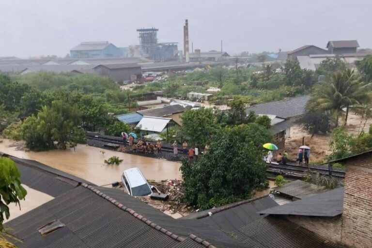 Bandar Lampung Banjir Akibat Hujan Deras Semalaman