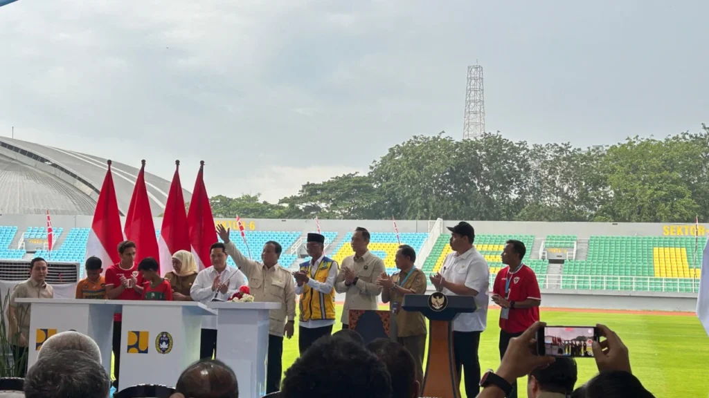 Prabowo Resmikan 17 Stadion Standar FIFA Secara Serentak