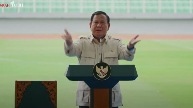 Prabowo Resmikan 17 Stadion Standar FIFA Secara Serentak