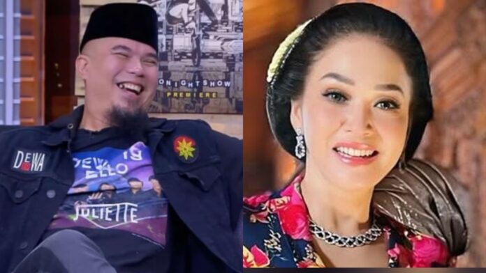 Ahmad Dhani dan Maia Estianty tampil terpisah dalam satu kolase saat konflik terbaru memanas