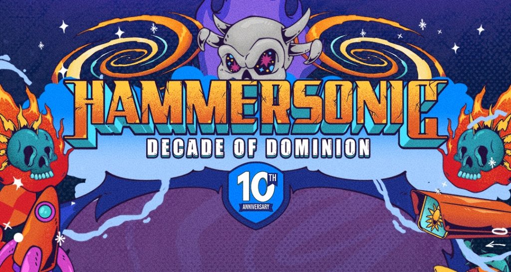 Poster resmi Hammersonic Festival 2026 bertajuk “Decade of Dominion” 10th anniversary