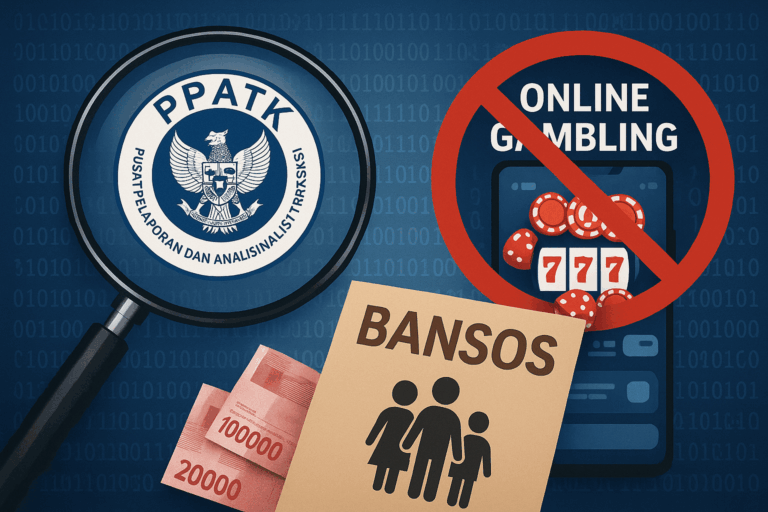 PPATK Ungkap Dana Bansos Mengalir ke Judi Online