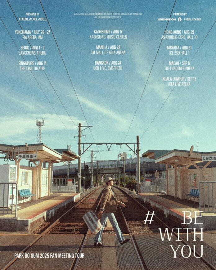 “PARK BO GUM 2025 FAN MEETING TOUR [BE WITH YOU]” di ICE BSD Hall 1 pada Minggu, 31 Agustus 2025