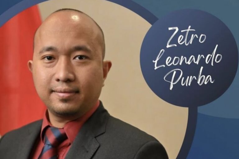 Diplomat Indonesia bernama Zetro Leonardo Purba (40)
