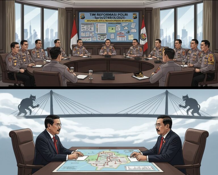 Tim Reformasi Polri menuai tanya.