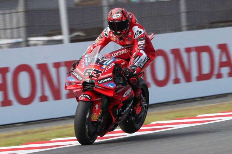 Francesco Bagnaia menang MotoGP Jepang.
