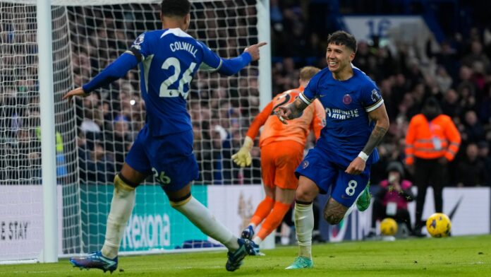 Chelsea vs Brighton di Stamford Bridge.
