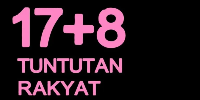 Tuntutan Rakyat 17+8 viral.