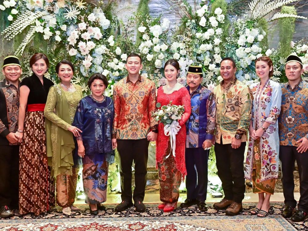 Angela Perkasa Putri Eks Panglima TNI Andika Perkasa Menikah Dengan Iptu Hafiz Akbar