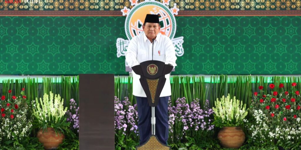 Prabowo Singgung Raja Kecil yang Melawan Pemerintah