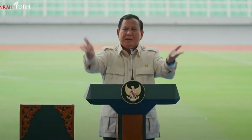 Prabowo Resmikan 17 Stadion Standar FIFA Secara Serentak