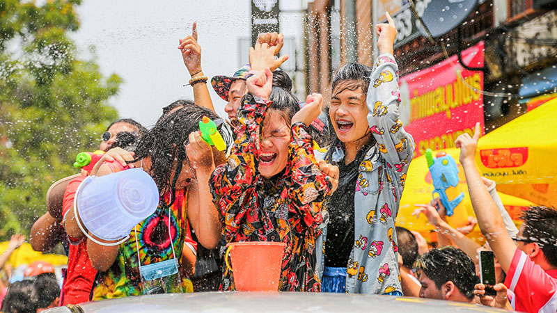 Festival Songkran di Thailand, 200 Orang Tewas Selama 6 Hari