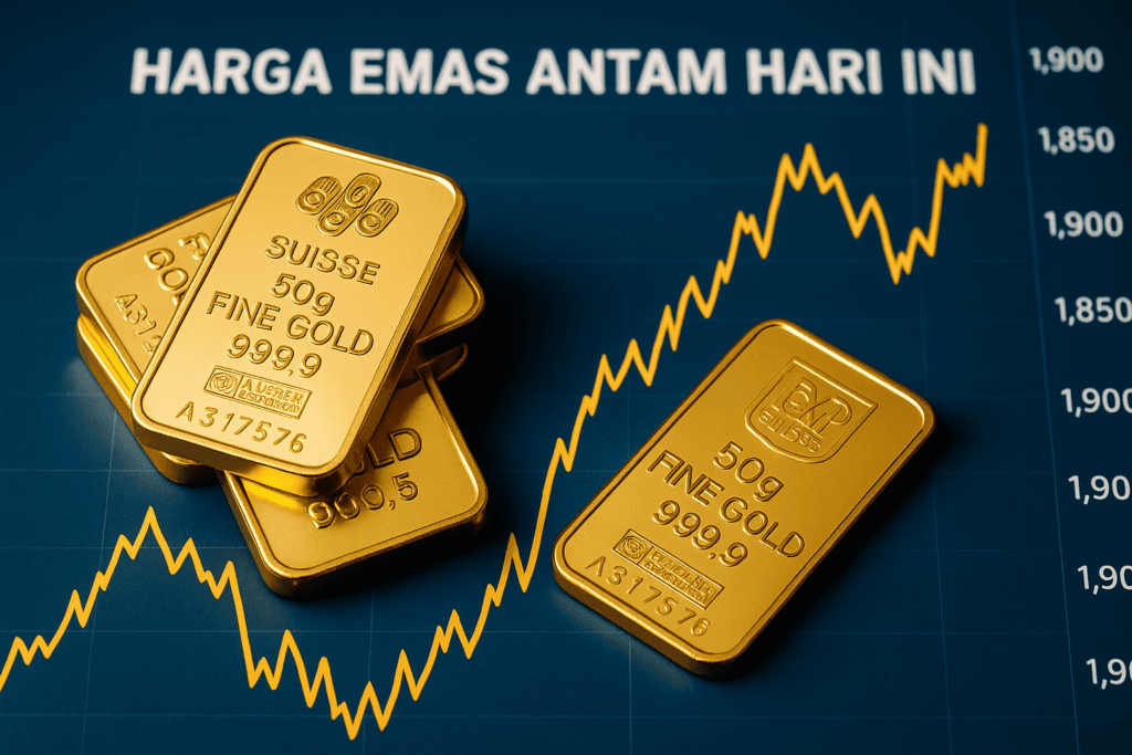 Ilustrasi Harga Emas Antam Hari Ini