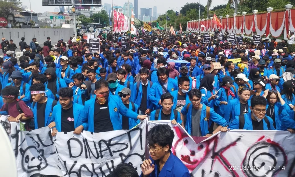 Situasi Demo per sekarang di seluruh Indonesia