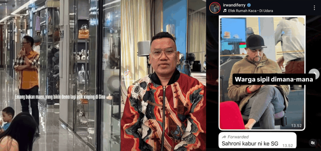 Isu “Ahmad Sahroni” ke luar negeri menyeret Eko Patrio & Uya Kuya.