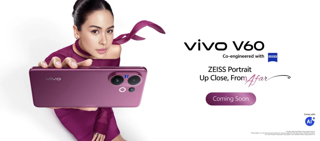 Vivo V60 review—uji 6500mAh + 90W, IP68/69, dan trio 50MP ZEISS.