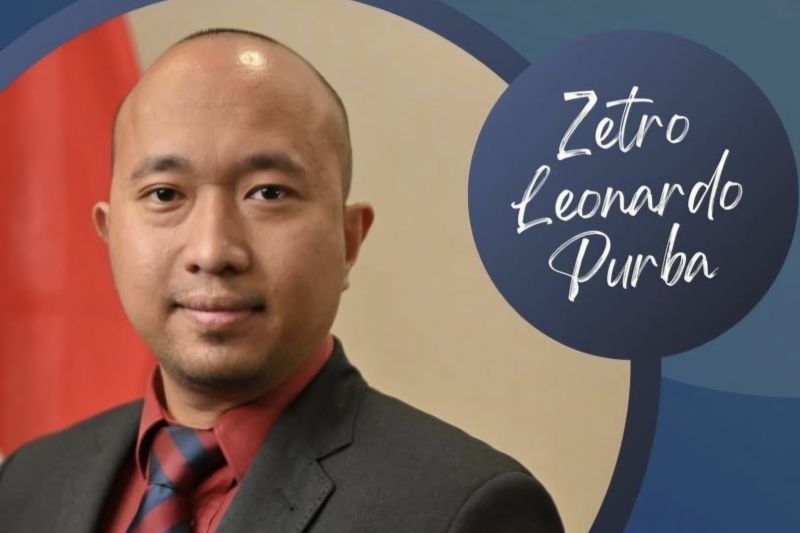 Diplomat Indonesia bernama Zetro Leonardo Purba (40)