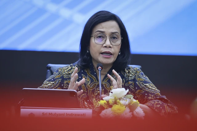 Sri Mulyani Mundur pada kategori hoaks