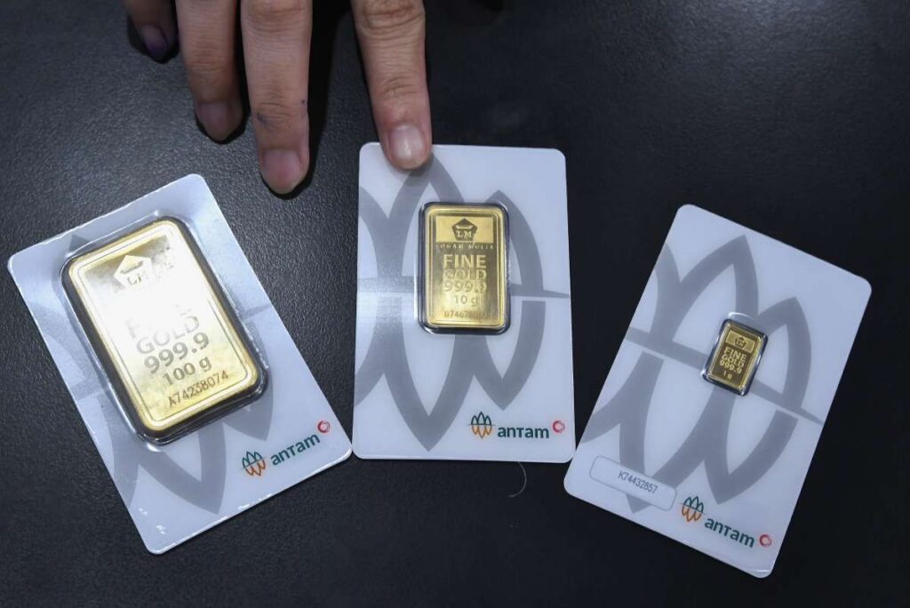 Harga Emas Antam Naik hari ini.