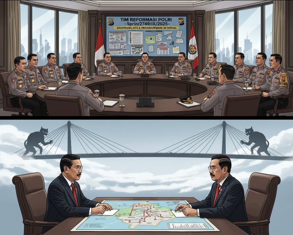 Tim Reformasi Polri menuai tanya.