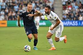 Sporting KC vs LA Galaxy panas.