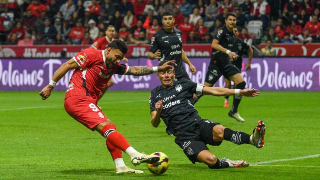 Toluca vs Monterrey berubah jadi hujan gol 6-2.