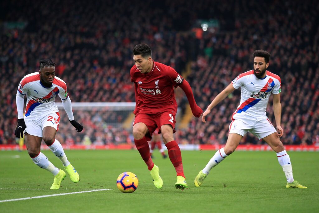 Crystal Palace vs Liverpool di Selhurst Park.