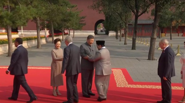 Parade Militer China di Beijing dihadiri Presiden Prabowo.