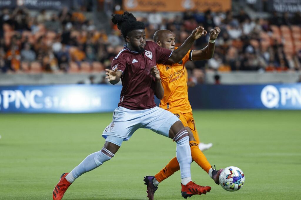 Houston Dynamo vs Colorado Rapids berakhir 1-2.