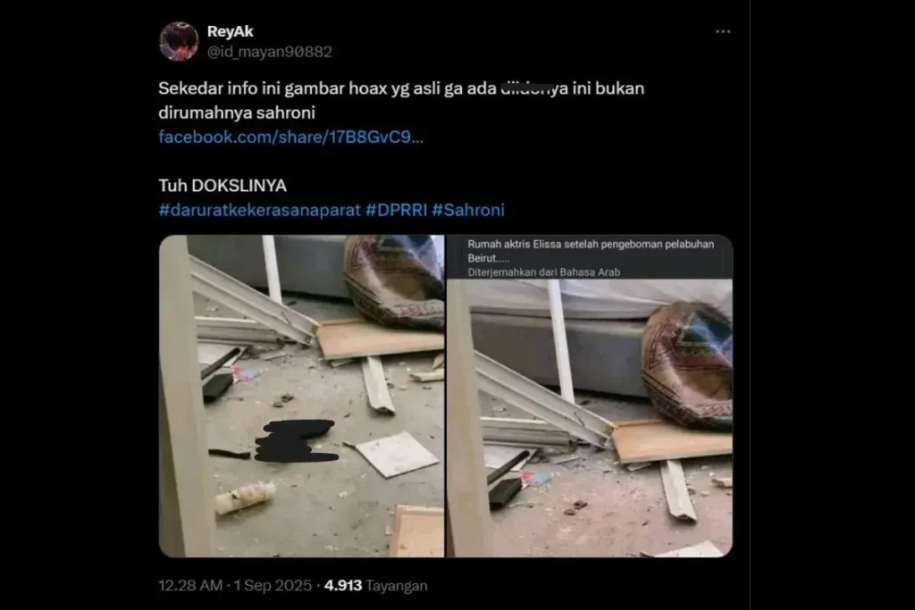 Isu Black Mamba di rumah Ahmad Sahroni