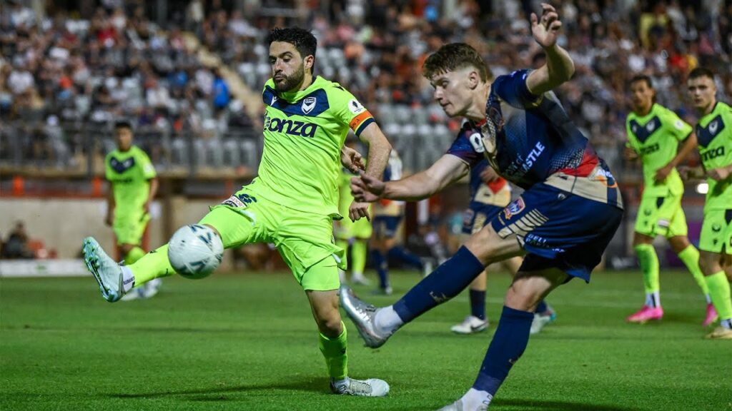 Newcastle Jets vs Melbourne Victory - Lintas Fokus Newcastle Jets vs Melbourne Victory berakhir 5-2.