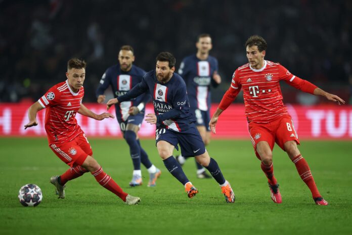 Bayern Munchen vs PSG di Parc des Princes. Bayern Munchen vs PSG di Parc des Princes.