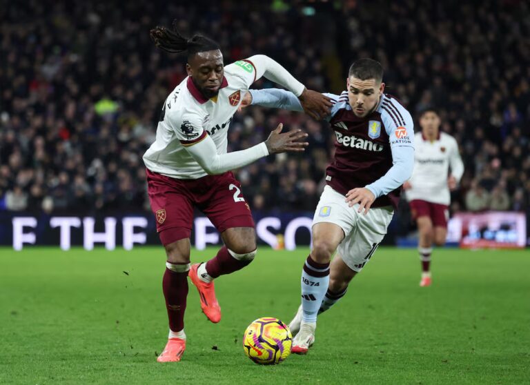 Prediksi Aston Villa vs West Ham di London Stadium.