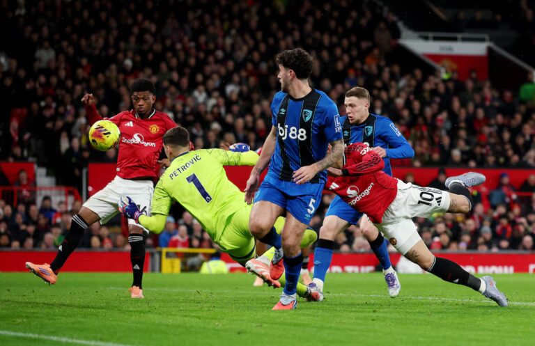 Man Utd vs Bournemouth: Jadwal, Klasemen, Prediksi, dan Kabar Skuad